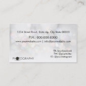 Fotografie Studio für Fotografen Visitenkarte (Rückseite)