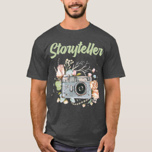 Fotografie Tag Kamera Fotograf Erzähler T-Shirt