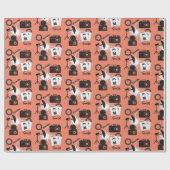 Fotografie Thema Spaß Fotografen Geschenkpapier (Flach)