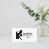 Fotografie Treny qr Code Social Media Visitenkarte (Stehend Vorderseite)