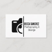 Fotografie Treny qr Code Social Media Visitenkarte (Vorderseite)