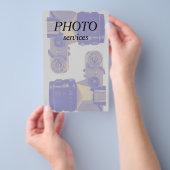 Fotografie und Bildgrafik-Beruf Flyer (Handgriff)
