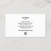 Fotografie und Videografie der Firma Aerial Drone Visitenkarte (Rückseite)