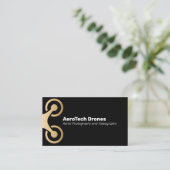 Fotografie und Videografie der Firma Aerial Drone Visitenkarte (Stehend Vorderseite)