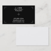 Fotografie-Video-Produktion Visitenkarte (Vorne/Hinten)