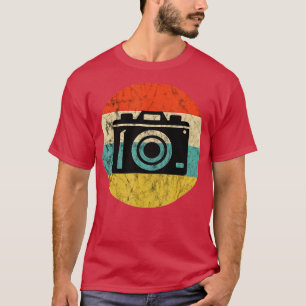 Fotografie Vintage Retro Sonnenuntergang Kamera Ob T-Shirt