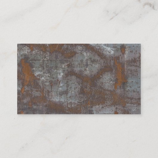 Fotografie Vintager Metallfotograf Visitenkarte (Rückseite)