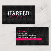 Fotografie Visitenkarte (Vorne/Hinten)