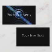 Fotografie Visitenkarte (Vorne/Hinten)