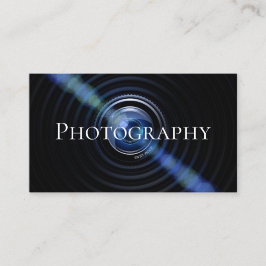 Fotografie Visitenkarte (Vorderseite)