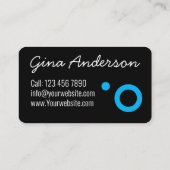 Fotografie Visitenkarte (Rückseite)