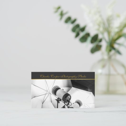 Fotografie Visitenkarte (Stehend Vorderseite)
