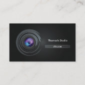 Fotografie Visitenkarte (Rückseite)