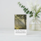 Fotografie Visitenkarte (Stehend Vorderseite)