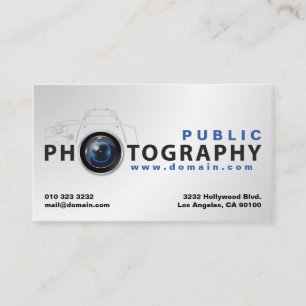 Fotografie Visitenkarte