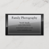 Fotografie Visitenkarte (Rückseite)