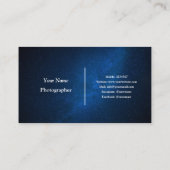 Fotografie Visitenkarte (Rückseite)