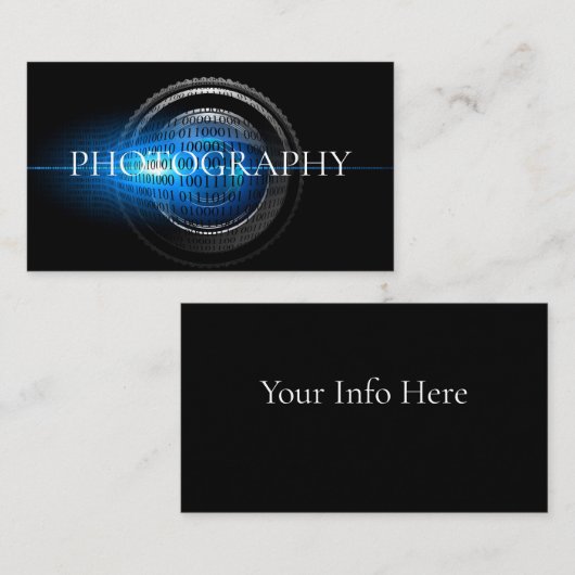 Fotografie Visitenkarte (Vorne/Hinten)