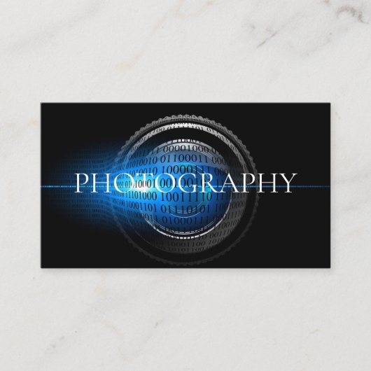 Fotografie Visitenkarte (Vorderseite)