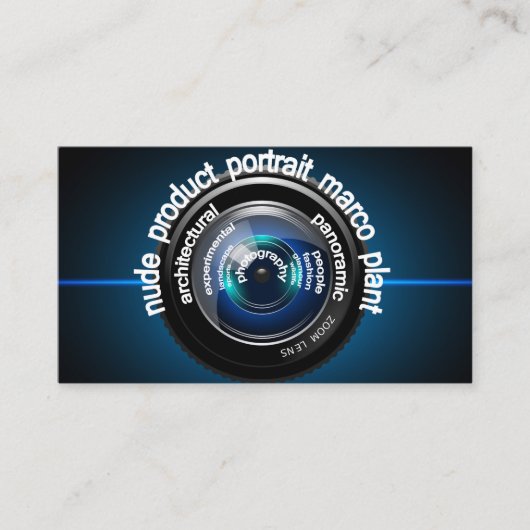 Fotografie Visitenkarte (Vorderseite)