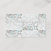 Fotografie Visitenkarte (Rückseite)