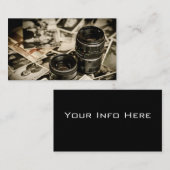 Fotografie Visitenkarte (Vorne/Hinten)