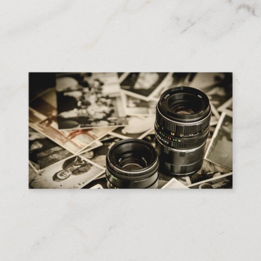 Fotografie Visitenkarte (Vorderseite)