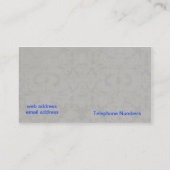 Fotografie-Visitenkarte Visitenkarte (Rückseite)