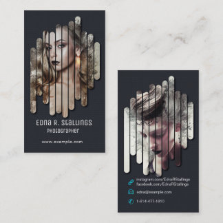 Fotografie-Visitenkarte Visitenkarte