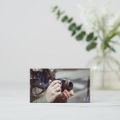 Fotografie-Visitenkarte Visitenkarte (Stehend Vorderseite)