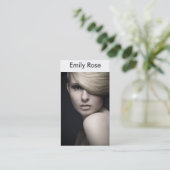 Fotografie-Visitenkarte Visitenkarte (Stehend Vorderseite)