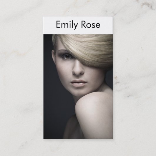 Fotografie-Visitenkarte Visitenkarte (Vorderseite)
