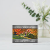 Fotografie Visitenkarten | DIY-Vorlagen Visitenkarte (Stehend Vorderseite)