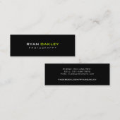 Fotografie - Visitenkarten Mini Visitenkarte (Vorne/Hinten)