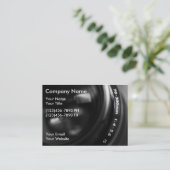 Fotografie-Visitenkarten Visitenkarte (Stehend Vorderseite)