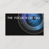 Fotografie Visitenkarten Visitenkarte (Vorderseite)