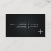 Fotografie-Visitenkarten Visitenkarte (Rückseite)