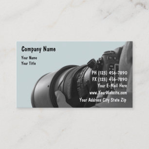 Fotografie-Visitenkarten Visitenkarte