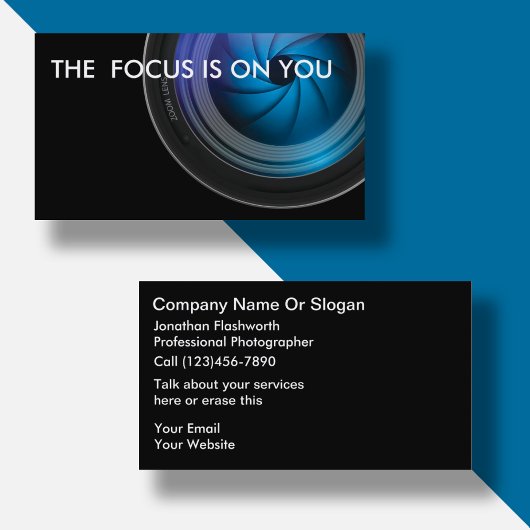 Fotografie Visitenkarten Visitenkarte