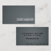 Fotografie - Visitenkarten Visitenkarte (Vorne/Hinten)