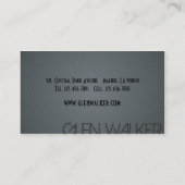 Fotografie - Visitenkarten Visitenkarte (Rückseite)