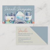 Fotografie von Aquarellbildern Visitenkarte (Vorne/Hinten)