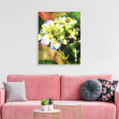 Fotografie von Hydrangea Leinwanddruck (Insitu (Wohnzimmer))