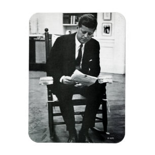 Fotografie von John F. Kennedy 2 Magnet