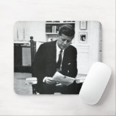 Fotografie von John F. Kennedy 2 Mousepad (Mit Mouse)