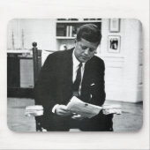 Fotografie von John F. Kennedy 2 Mousepad (Vorne)