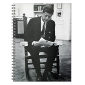 Fotografie von John F. Kennedy 2 Notizblock (Vorderseite)