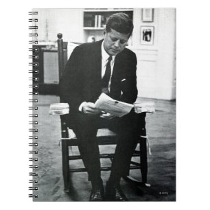 Fotografie von John F. Kennedy 2 Notizblock