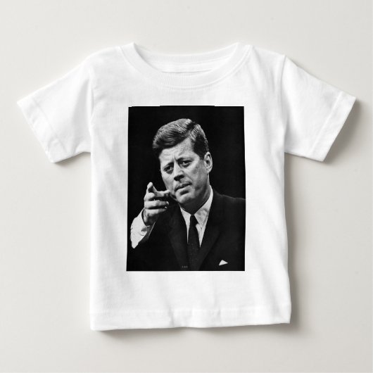 Fotografie von John F. Kennedy 3 Baby T-shirt (Vorderseite)