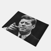 Fotografie von John F. Kennedy 3 Fußmatte (Schrägansicht)